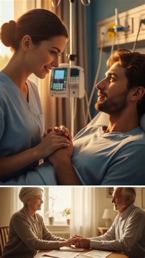 She Was His Nurse... He Became Her Forever Patient ❤️‍🩹#shorts #lovestory#youtubeshorts