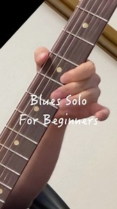 5.1K views · 77 reactions | Blues solo for beginners. Tab and lesson...