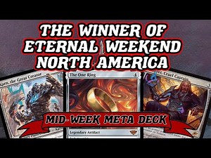 THE WINNER OF ETERNAL WEEKEND NORTH AMERICA 2025! Legacy Colourless Karn Forge MTG