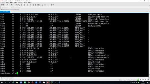 ubuntu_server_freeradius__3安装配置mariadb_apache2_phpmyadmin组件和服务