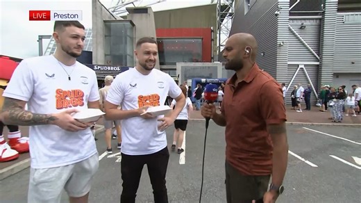 "It's unbelievable!" "We had Will Smith in our shop the other day" 💬 Spud Bros discuss becoming the new shirt sponsor for Preston, and how the use of social media has helped to grow their business 🥔 | Sky Sports