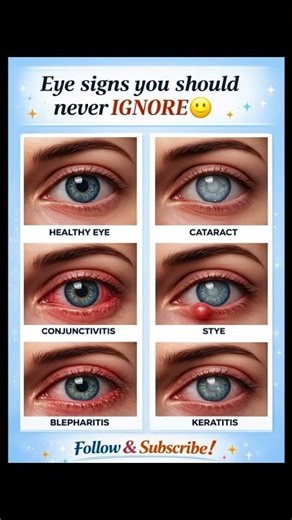 Eye Signs You Should Never Ignore.