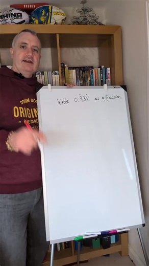 Are you doing Higher GCSE? If so Recurring decimals to fractions is a key topic to access the end of the paper. #fyp #revision #exam #maths #gcse