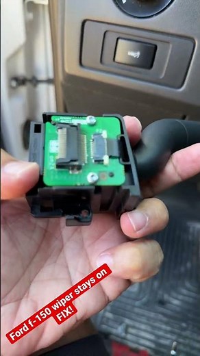 Ford F150 wiper stays on? Easy fix