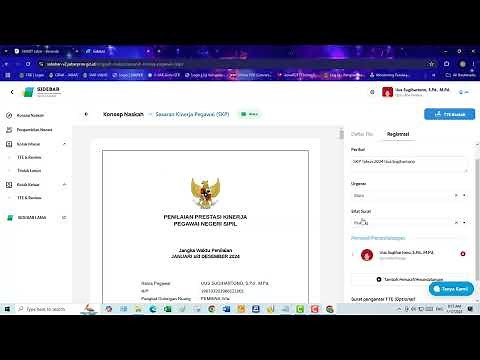 TUTORIAL TTE SKP PADA SIDEBAR VERSI BARU