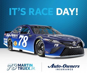 Start your engines — it’s race day! Catch the race today at 7:30 p.m. ET on FS1. | Auto-Owners Insurance