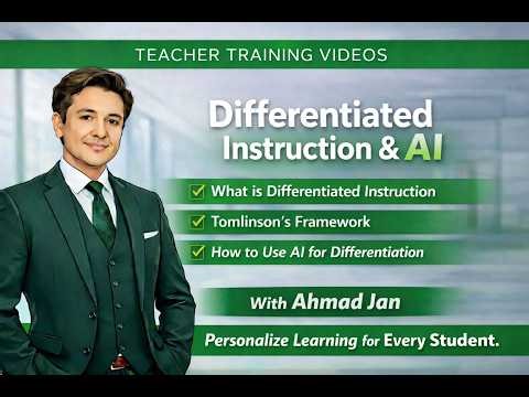 Differentiated Instruction and AI: Personalizing Learning for every learner.