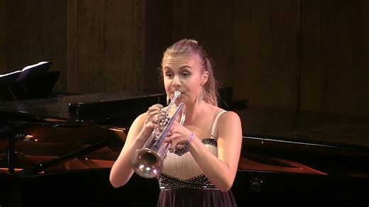 94K views · 5.2K reactions | ❤️❤️❤️ Matilda Lloyd - Goedicke: Concert Etude Op 49 - Trumpet and Piano! #TrumpetLovers #TrumpetPlayer #British #Classical #Wonderful | Trumpet Lovers | Facebook