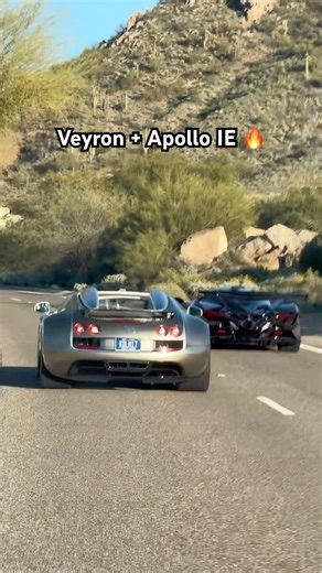 Which one would you take? Bugatti Veyron or Apollo IE? 💥
