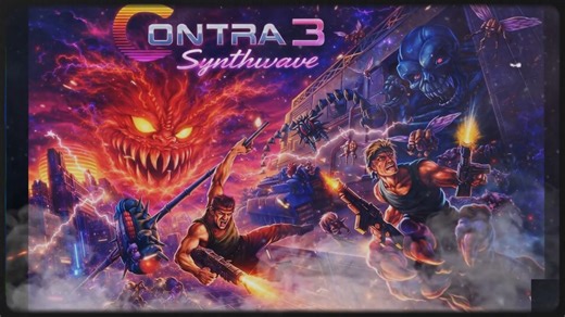 怀旧游戏音乐 魂斗罗3/魂斗罗精神（CONTRA III）复古/合成器（synthwave）风格混音专辑
