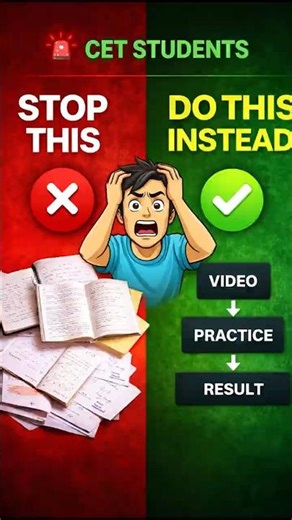 CET Students STOP Preparing Randomly! Do This Instead 🔥| LearnOpediA #mhtcet #physics #maths #chem