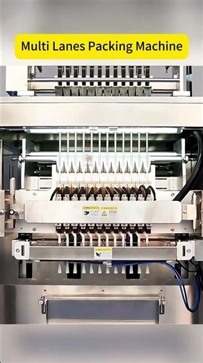 fully automatic high-speed multilanes sealing packaging machine