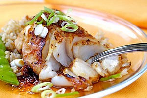 Sauteed Sablefish with Ginger-Soy Glaze - Nourish Evolution