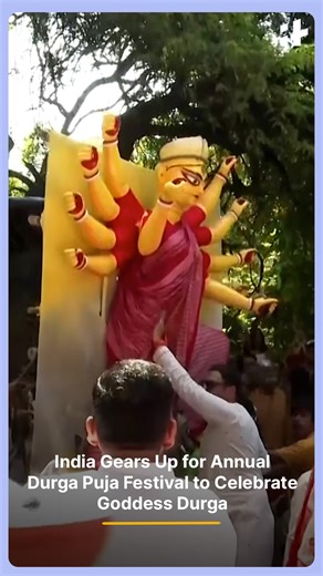 India is coming alive with vibrant celebrations as the annual Durga Puja festival approaches. Devotees across the country prepare to honor Goddess Durga with traditional rituals, music, dance, and colorful decorations, showcasing the rich cultural and spiritual heritage of the nation. #DurgaPuja #IndiaFestivals #GoddessDurga #FestivalVibes #CulturalCelebration | Indiatimes