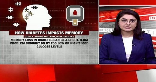 Diabetes-Induced Memory Loss: Signs And Prevention