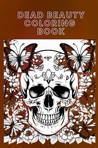 Dead Beauty Coloring Book - Etsy Canada