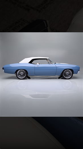 Craig Jackson is in the Barrett-Jackson studio with Hoovie's Garage and April Rose for a First Look at a custom 1970 Chevrolet Chevelle convertible. Finished in Pastel Blue with painted Oyster stripes and powered by a supercharged LT4 V8 engine with a 10-speed automatic transmission, it's ready to cross the block with No Reserve at the 2025 Scottsdale Fall Auction, Oct. 15-18 at WestWorld. Watch more: https://youtu.be/OGWIJlQ-fd8 | Barrett-Jackson