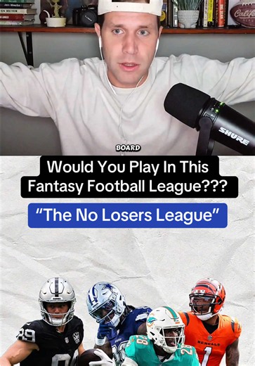 No Losers League Fantasy Football — Would You Play?