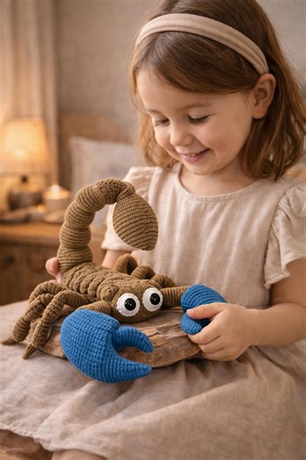 Amigurumi Scorpion Crochet Pattern PDF – Realistic Scorpion Plush, Desert Animal Amigurumi, Intermediate Crochet Pattern - Etsy