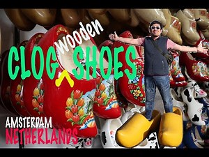 Wooden CLOGS in Amsterdam, Netherlands