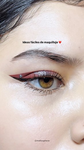 51K views · 26K reactions | Ideas fáciles de maquillaje ❤️ #Maquillaje #makeup #maquillajetips #maquillajetutorial #maquillajedeojos #tutorial #tutorialdemaquillaje #tipsdemaquillaje #maquillajenatural #maquillajefacil #tutorial #delineado #delineador | Makeupteca | Facebook