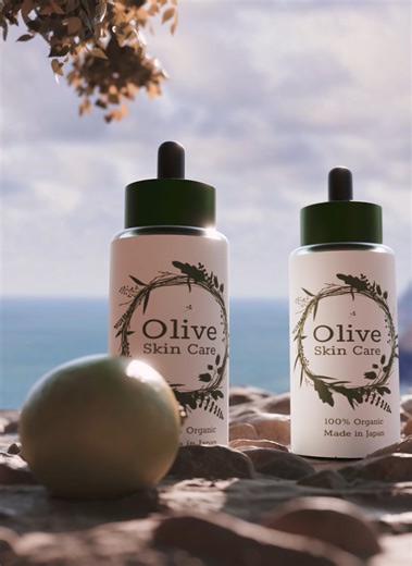 Product Animation Olive skin care