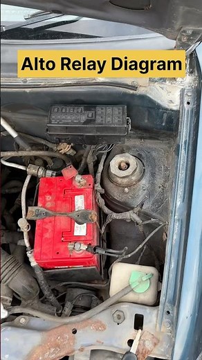 Maruti suzuki alto 800 fuse box relay explain #shorts #ytshorts #youtubeshorts