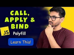 Call, Apply & Bind Polyfill in JavaScript 🔥 (Interview Must-Know)