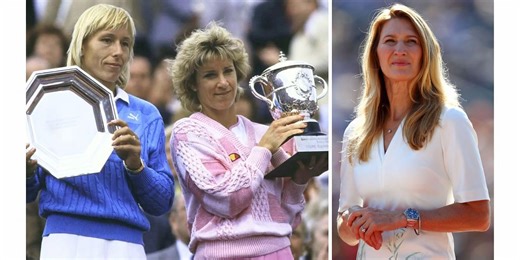 "People definitely were saying Martina Navratilova was dominant & Chrissie had had her heyday" - When Chris Evert spoke about winning her final Slam amid Steffi Graf's rise