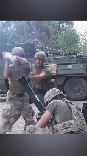 Behind the Scenes of High-Risk Mortar Training #shorts #military