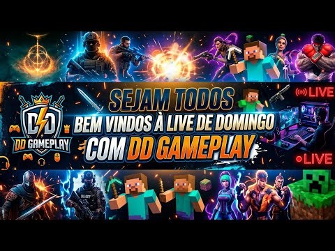 Live de domingo com DD GAMEPLAY