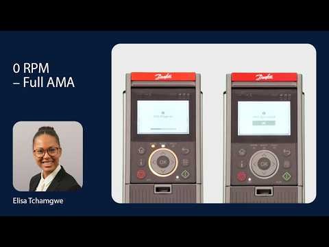 How non-rotational AMA works on the Danfoss iC7-Automation