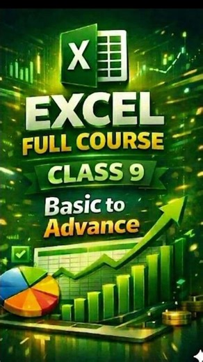 Ms Excel #shorts in Telugu Class 9 || Learn Excel Basics #viral #trending