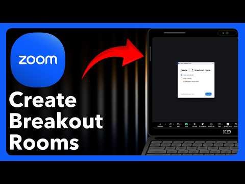 How To Create Breakout Rooms In Zoom - Step by Step