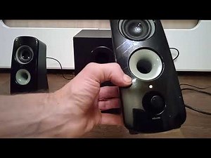 Видео обзор активных колонок 2.1 Logitech Z323