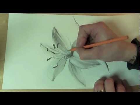 !!! YEAH !!! So zeichnet man eine BLUME !