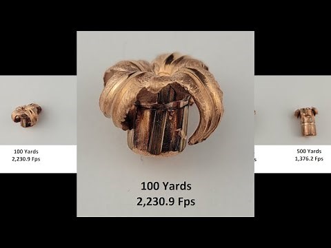 (7.62x39) Barnes 110gr TAC-TX Expansion Test