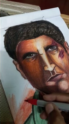 Jaskirat Singh Rangi from Dhurandhar 2 drawing final part🖌🖍