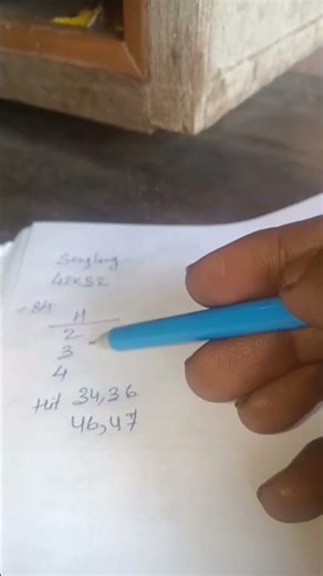 04/02/2026 1st Round calculation shillong teer 🏹#ytshorts shillongteer#todaycalculation