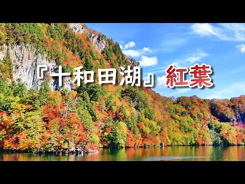 『十和田湖』の紅葉 / 遊覧船からの紅葉景観 / みちのく青森（2021リメイク） [4K] #LakeTowada #AutumnLeaves