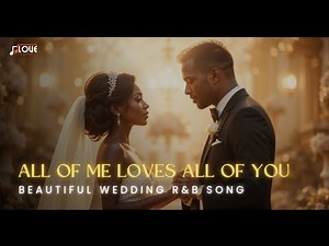 All of Me Loves All of You 🎶 | Soulful Wedding Song for Couples, with Lyrics
