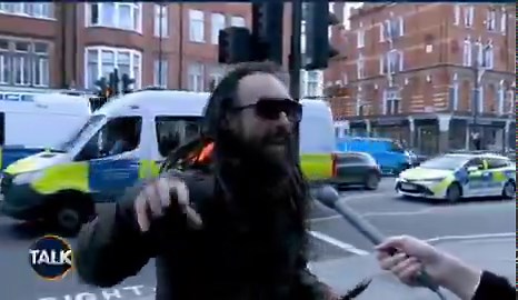 Exiled Iranian calls out the useful idiots who marched against the imaginary "far right" in London. Explains that the capital is already under sharia law via Sadiq Khan and Keir Starmer. Says what's happening in Britain is how Iran fell 50 years ago, and he's had to flee London to get away from it.
