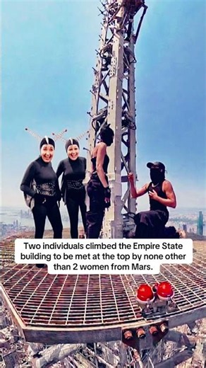 Lucy Stunt Gone Wrong on Empire State Building UFO Day Surprise #fyp #ilovelucy #EmpireStateBuilding