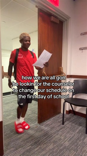 First Day of School: How Students Ask Counselors to Change Schedules