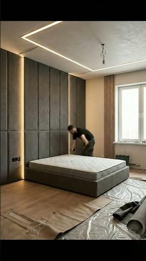 Luxury Bedroom Transformation | Modern Hotel Suite Renovation (Cinematic Timelapse)