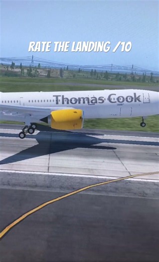 Rate the landing /10 #travelling #travel #airplane #Aircraft #fly #wrightbrothers #airbus #boeing