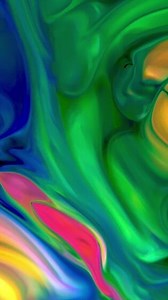 Vertical Abstract Marble Liquid Waves Texture