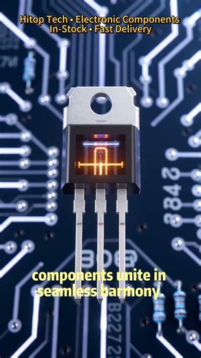 The Magic of Basic Electronic Components in Action #ElectronicsBasics #CircuitDesign #engineering