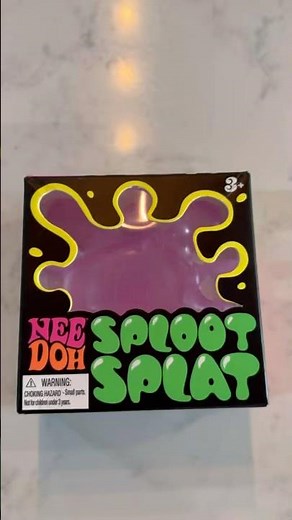 ASMR UNBOXING NEE DOH Splot Splat: #asmr #unboxing #needoh #fidgettoys #satisfying #shortsfeed #yt