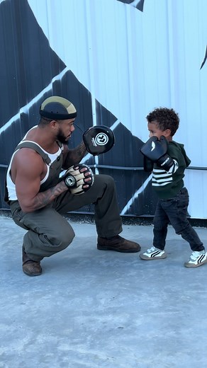 Toddler Boxing Fun with Huggies: Cute Moments